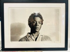 Jean Michel Basquiat Photograph B&W Lee Jaffe