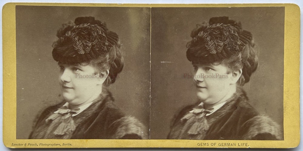Germany Scene The Life German c1870 Photo Löscher & Petsch Stereo P78n3