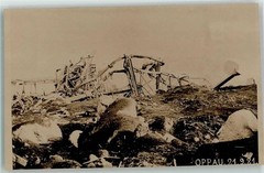 13269605 – 6700 Oppau buildings destroyed by explosion 1921 place