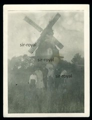 Windmill – 1910s 1920s – Photo 9x12cm