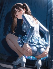 No nudity / AI Art / Rhythmic gymnastics costumes (425 images digital download)