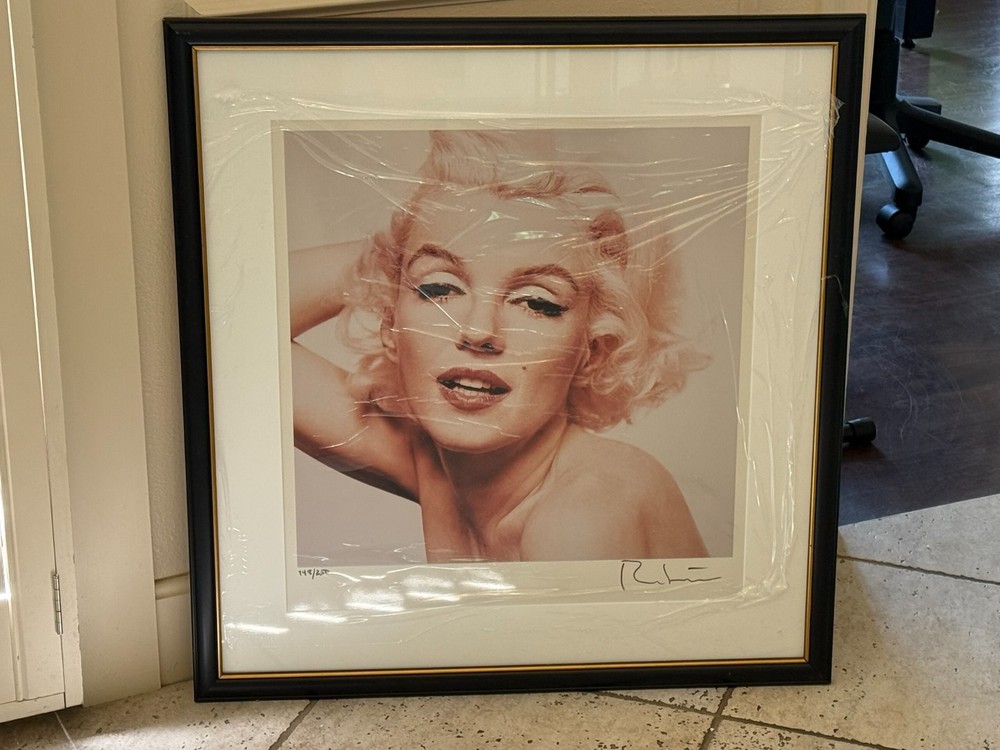 Bert Stern «The Last Sitting» Marilyn Monroe Photograph 20″x24″ Signed 148/250