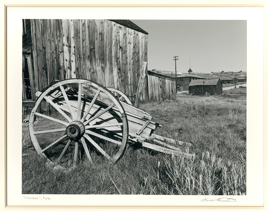KEVIN SAITTA, Gelatin Silver Print, Yesteryears, Limited 1/30, Bodie, CA