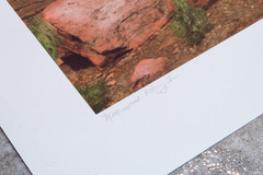 Linda Hanselman Monument Valley Lithograph 20/250 10 1/2 x 17″