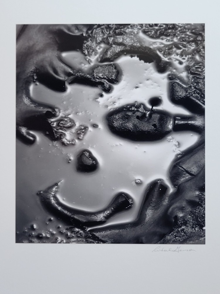 Richard Garrod, black and white photography, Tidepool, Pt. Lobos, 1978