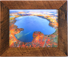 Sand Lake, Stone Lake, Wisc., Sawyer Co. Overhead Airplane Photo. Frame Optional