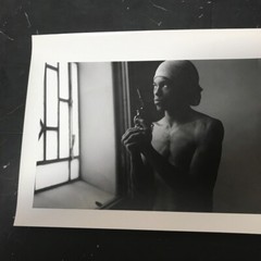 Art Photograph Silver Gelatin Print Janine Gordon Signed Brazil Gang B/W 11×14
