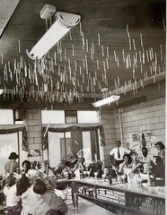Vintage Print «Flying Straws» by Wallace Kirkland with quote by Cole Porter