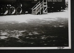 SANTA MARIA VALLEY Steam Engine 1000 Locomotive 8×10 Photograph Vtg 50s Railway