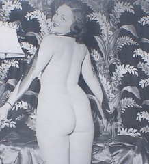 Incredible Girl Next Door, Black and white photo of her beautiful Bottom