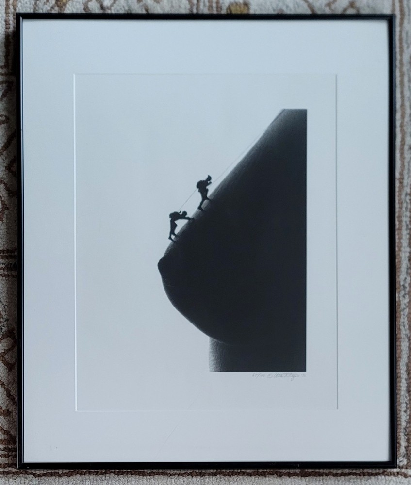 ALLAN TEGER Mountain Climbers, 1992 Bodyscapes LE 65/100 SIGNED Photograph 20×24