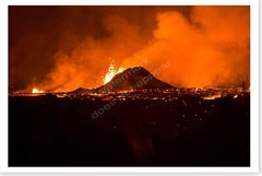 Volcanic Lava Fissures 2018 Pahoa Hawaii Kīlauea Volcano Silver Halide Photo