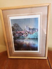 3D Unique Dufex Foil Framed Photo Of England Vintage