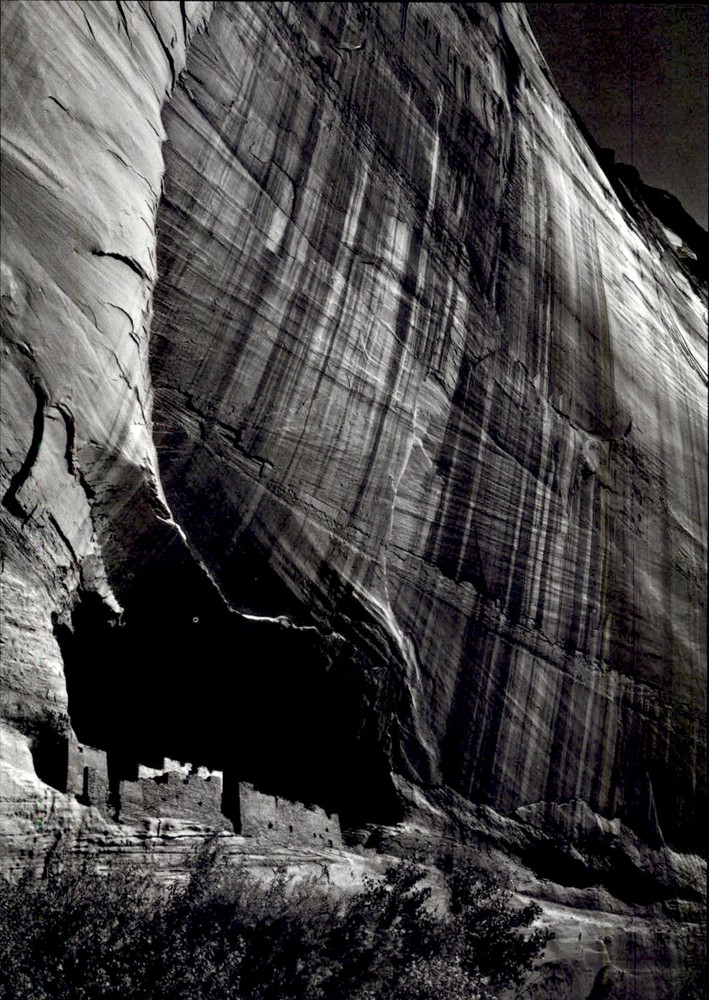 1972 1942 Ansel Adams Canyon de Chelly White House Ruin Monument Art Photo