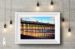 Garden City Beach Pier Sunrise – South Carolina Photography Prints / Wall Art