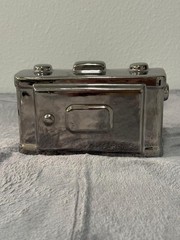 Ceramic Camera Silver Home Decor Photography 6″x3″ from Interiors by Design