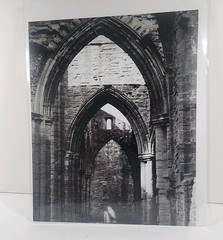 Vintage (Reprint) 8X10 Photo Europe 1973 Architecture Church Black & White