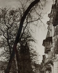 Street Scene in Odesa, Black and White Vintage Photo, Original Vintage Photo