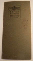 standing soldier in uniform with medal? Kab J. Grimm Offenburg