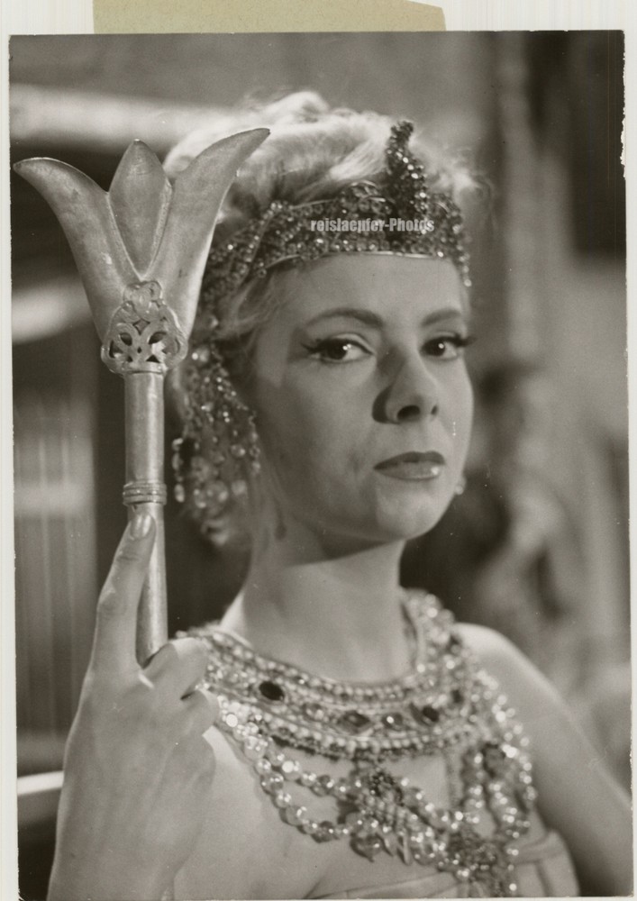 Genuine Photo, Genevieve Kervine as Cleopatra, 1962