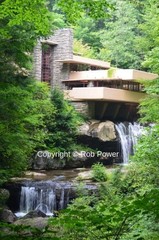 Fallingwater 11″ x 14″ Color print 16″ x 20″ Double Mat