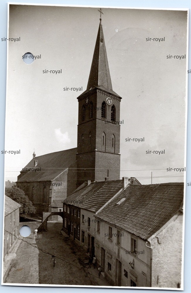 Waldniel near Schwalmtal 1944 – Evangelical Church – 1940s – Photo 8x13cm