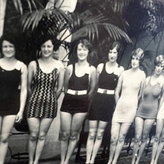 Vintage 1927 California Beauty Week Photo 8″ x 23″