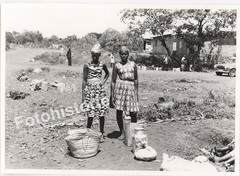 3x Photo Market Scenes in MOSHI Tanzania 1960s East Africa