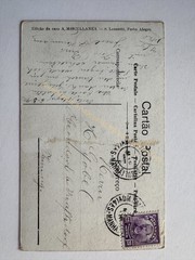 Postcard photograph Porto Alegre, Igreja N. S. das Dores 1912 Brazil