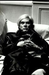 1987 Helmut Newton Andy Warhol Paris 1974 Portrait Art Photo Gravure