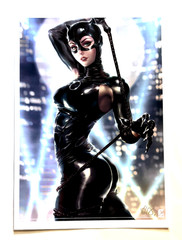 CATWOMAN KUN EXCLUSIVE LIMITED EDITION ART PRINT NM+