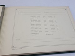 First children photo album duck bear camera motif German Democratic Republic green 23x33cm #260139
