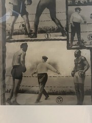 JACK JOHNSON HEAVYWEIGHT CHAMPION 1912 Gelatin Silver Print Boxing Collage Photo