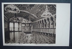 Postcard postcard 1900: copper intaglio print Frankfurt Imperial Hall Römer