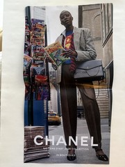 CHANEL Matthieu Blazy LARGE Poster Fold Out Photography Ad Fan RARE