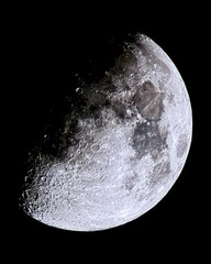 Moon Wall Decor 8×10 inch Print 61 Percent Full Moon (Waxing Gibbous) M5364
