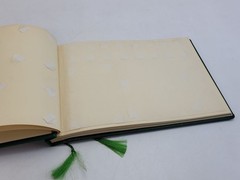 First children photo album duck bear camera motif German Democratic Republic green 23x33cm #260139