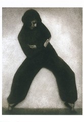 Rudolf Koppitz, «Dancer», postcard, postcard