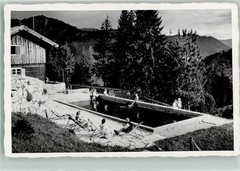 10721293 – 8163 Bayrischzell swimming pool town according to publisher