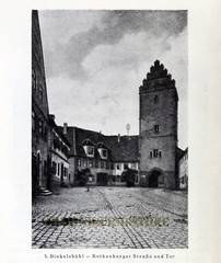 German Dinkelsbühl © 1921 Reprint vintage Picture