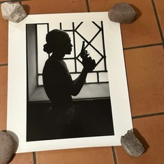 Fine Art Photograph Silver Gelatin Print Janine Gordon Signed 20×24″ B/W Gangs