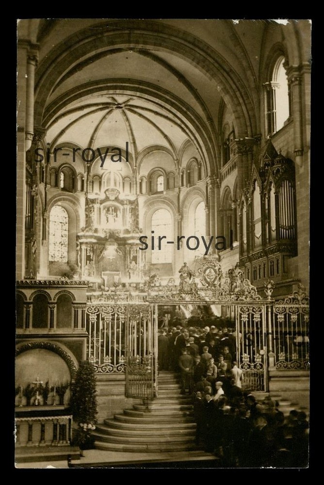 Trier 1933 – Holy Rock Pilgrimage Cathedral – Catholic Religion – Photo 5x8cm