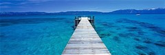 Peter Lik «Tahoe Jetty» Lake Tahoe 1.5M Framed Picture w/ COA