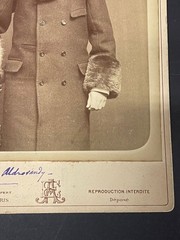 Original Large Photo Late 19th Century Dandy Portrait Gentleman E. Appert