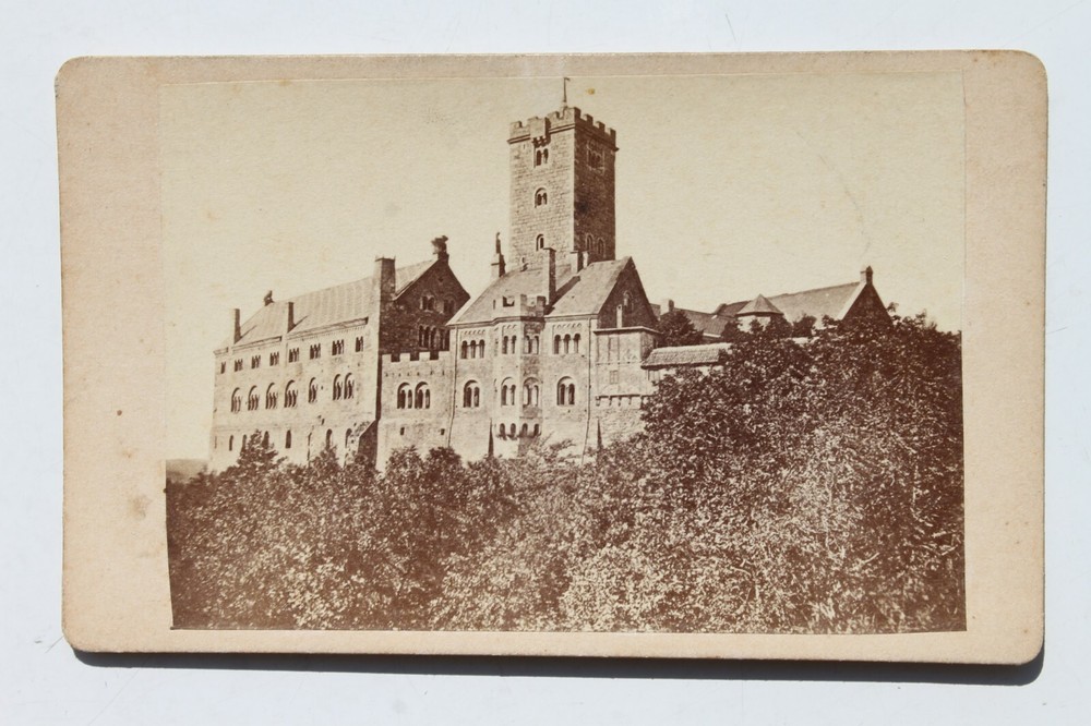31788 CDV Photo Wartburg Near Eisenach Around 1870 – 1880 Unknown Photographer