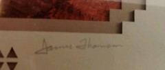 James Thomson «Sunstreak» Lipan Point, South Rim, Grand Canyon Framed Signed