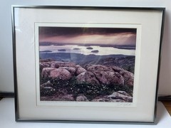 Signed Terrell Lester Cadillac Mountain No. 1 Maine Photo 1987 Art Photography