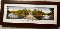 The Wire Bridge In New Portland,ME: Photographic Landscapes By Scott Perry