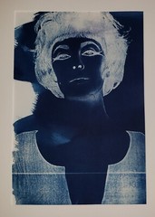 JEFFREY NELSON Original Hand SIGNED Cyanotype Photography «ELIZABETH TAYLOR»