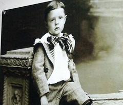 Maine Historical Victorian Photos Enlarged foam Backing 2 young Boys 20 » x 16 «